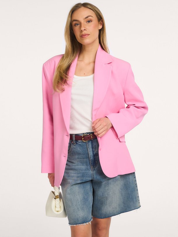 Ontdek de ladies woven rich oversized blazer van Alix The Label bij Orangebag. Op werkdagen voor 21:45 besteld, morgen in huis.