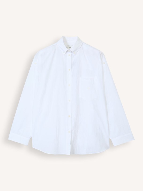 Ontdek de Harper katoenen blouse van Nathalie Vleeschouwer in de kleur Wit bij Orangebag. Op werkdagen voor 21:45 besteld, morgen in huis.