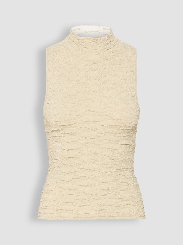Ontdek de Picca fijngebreide top met lurex van Gestuz in de kleur goudkleur bij Orangebag. Op werkdagen voor 21:45 besteld, morgen in huis.