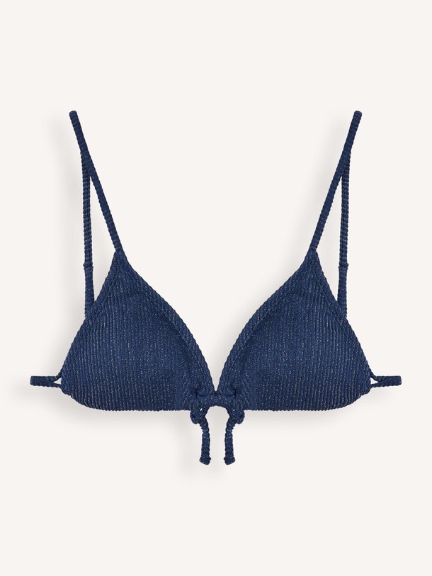 Ontdek de Lyx Baila bikinitop met lurex van Becksondergaard in de kleur Donkerblauw bij Orangebag. Op werkdagen voor 21:45 besteld, morgen in huis.