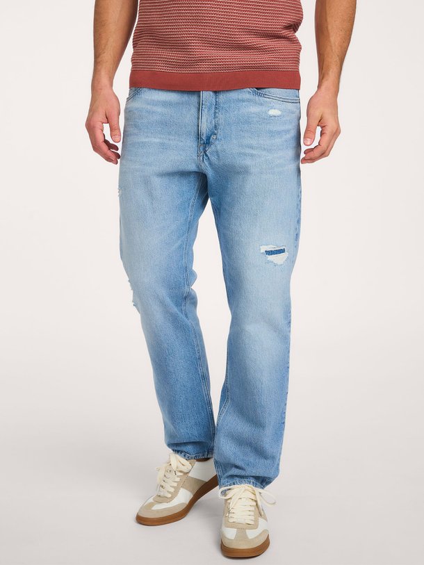 Ontdek de Hight regular waist slim fit jeans van Drykorn in de kleur Blauw bij Orangebag. Op werkdagen voor 21:45 besteld, morgen in huis.