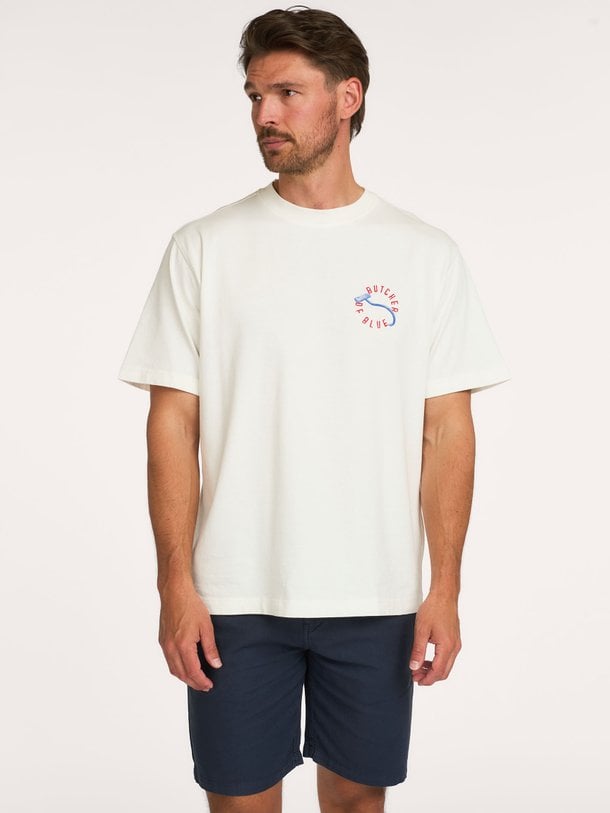 Ontdek de Vintage Hook Loose Tee van Butcher of Blue bij Orangebag. Op werkdagen voor 21:45 besteld, morgen in huis.