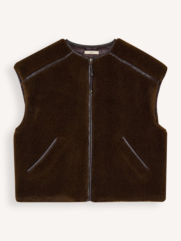Ontdek de Mounty geweven teddy gilet van Sessun in de kleur Groen/bruin bij Orangebag. Op werkdagen voor 21:45 besteld, morgen in huis.
