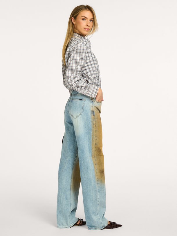 Ontdek de Barrel Vintage Wash Flip Tall Jeans van Haute L'Amitié bij Orangebag. Op werkdagen voor 21:45 besteld, morgen in huis.