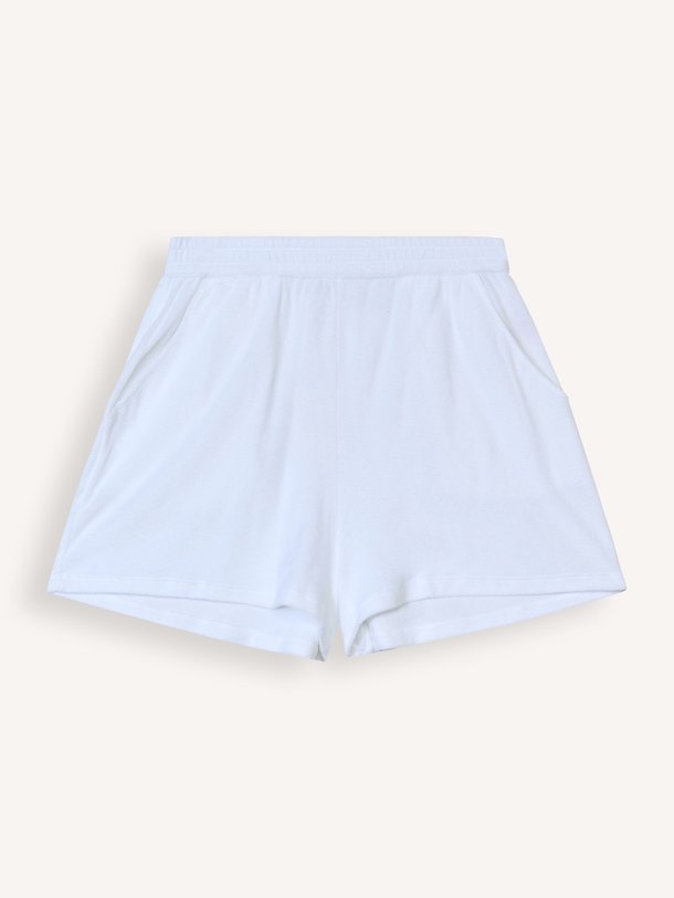 Ontdek de M242 Katoen/modalmix badstof short van Majestic Filatures in de kleur wit bij Orangebag. Op werkdagen voor 21:45 besteld, morgen in huis.