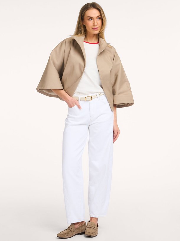 Ontdek de Begum mid waist barrel fit jeans van By-Bar in de kleur Wit bij Orangebag. Op werkdagen voor 21:45 besteld, morgen in huis.