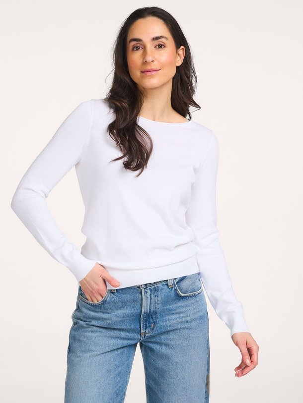 Ontdek de Katoen/viscosemix trui van Repeat in de kleur Wit bij Orangebag. Op werkdagen voor 21:45 besteld, morgen in huis.