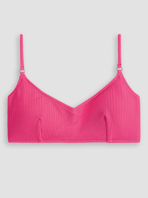 Ontdek de Sea Dive Bralette van Seafolly in de kleur fuchsia bij Orangebag. Op werkdagen voor 21:45 besteld, morgen in huis.