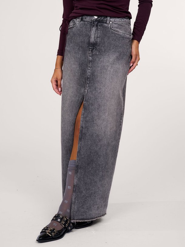 Ontdek de Feral denim maxi rok van Dante 6 in de kleur grijs bij Orangebag. Op werkdagen voor 21:45 besteld, morgen in huis.