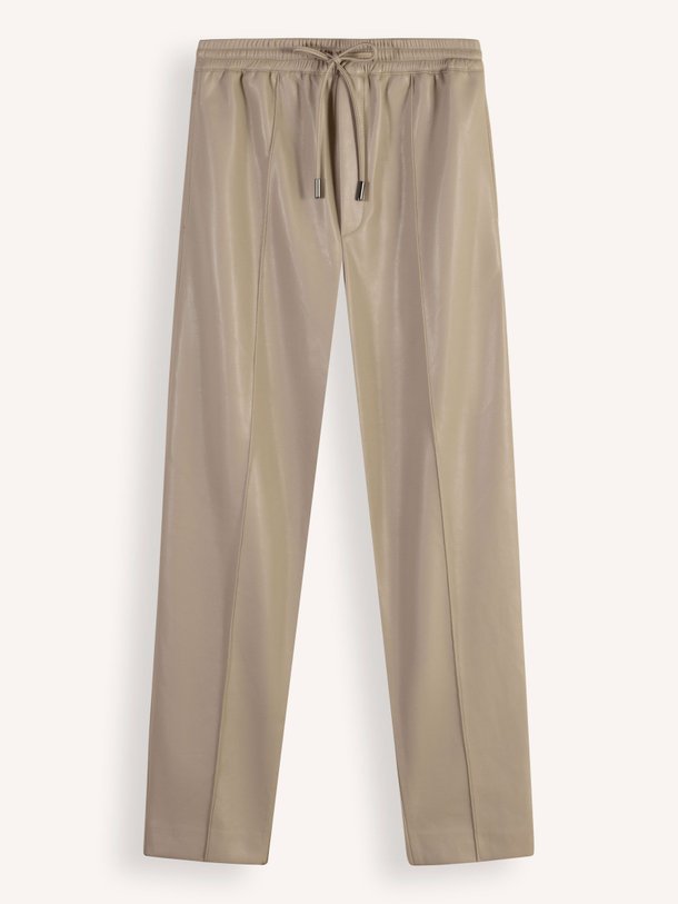 Ontdek de Zurene leatherlook broek van La Fee Maraboutee in de kleur ecru bij Orangebag. Op werkdagen voor 21:45 besteld, morgen in huis.