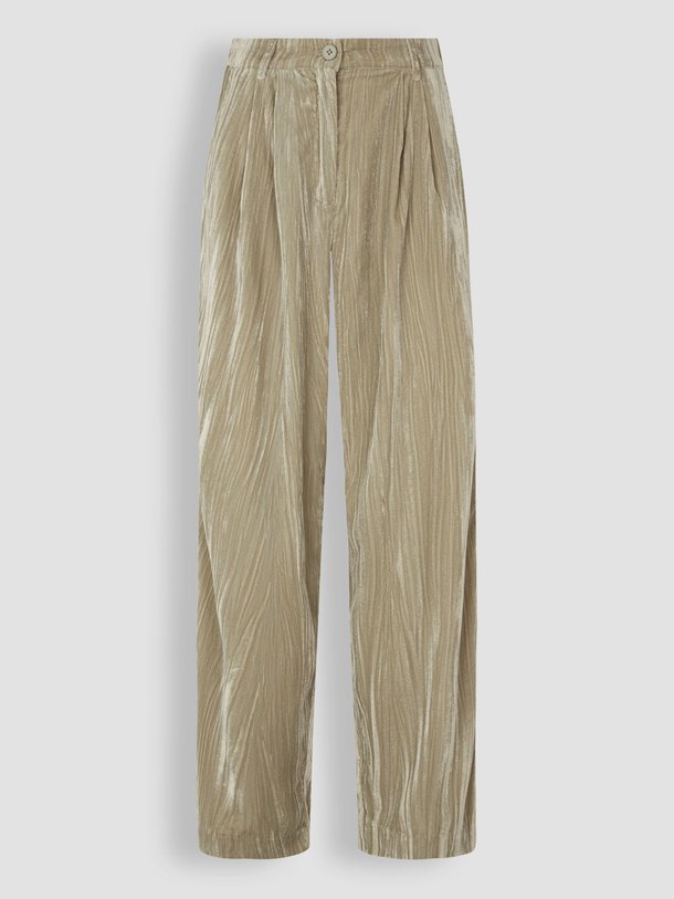 Ontdek de Giselle geweven velourse pantalon met structuur van Modstrom in de kleur grijsgroen bij Orangebag. Op werkdagen voor 21:45 besteld, morgen in huis.