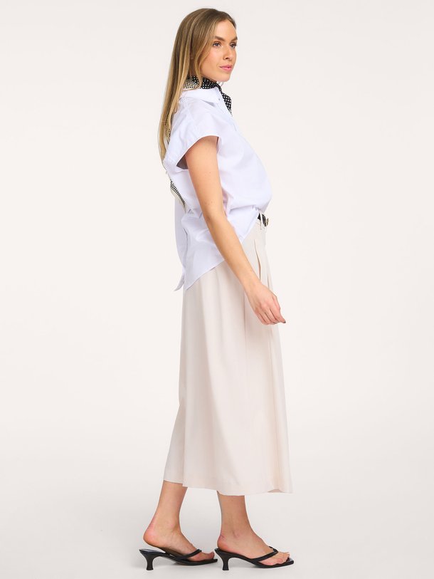 Ontdek de Tenga viscosemix rok van Co'Couture in de kleur Ecru bij Orangebag. Op werkdagen voor 21:45 besteld, morgen in huis.