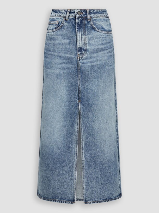 Ontdek de Vika denim rok van Co'Couture in de kleur blauw bij Orangebag. Op werkdagen voor 21:45 besteld, morgen in huis.