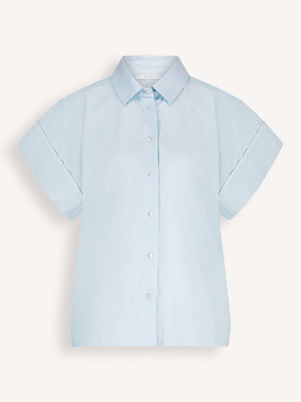 Ontdek de Pixie katoenen blouse van By-Bar in de kleur Lichtblauw bij Orangebag. Op werkdagen voor 21:45 besteld, morgen in huis.