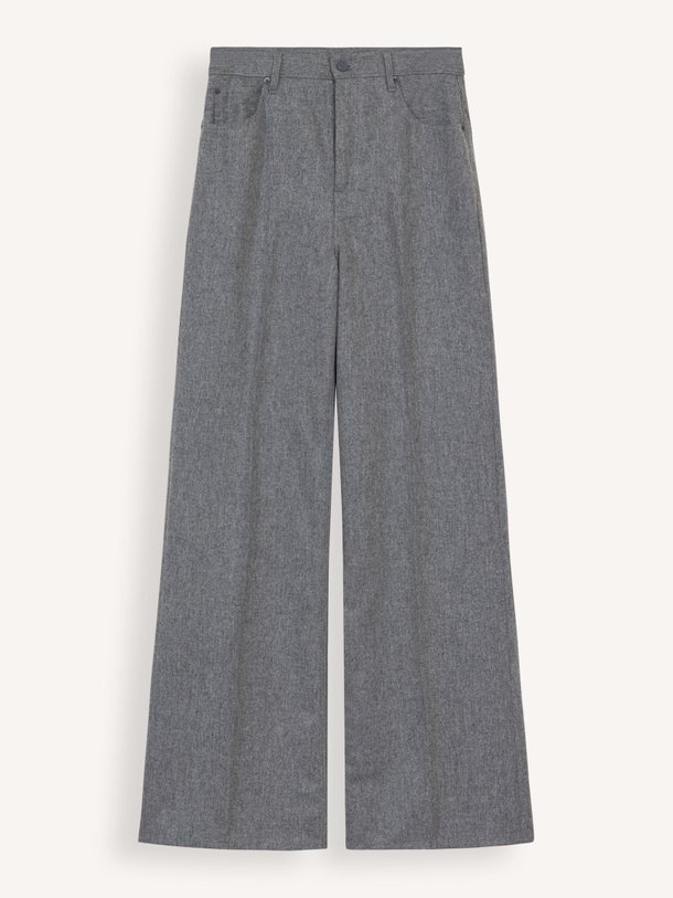 Ontdek de Enca wolmix pantalon van Laurence Bras in de kleur grijs bij Orangebag. Op werkdagen voor 21:45 besteld, morgen in huis.