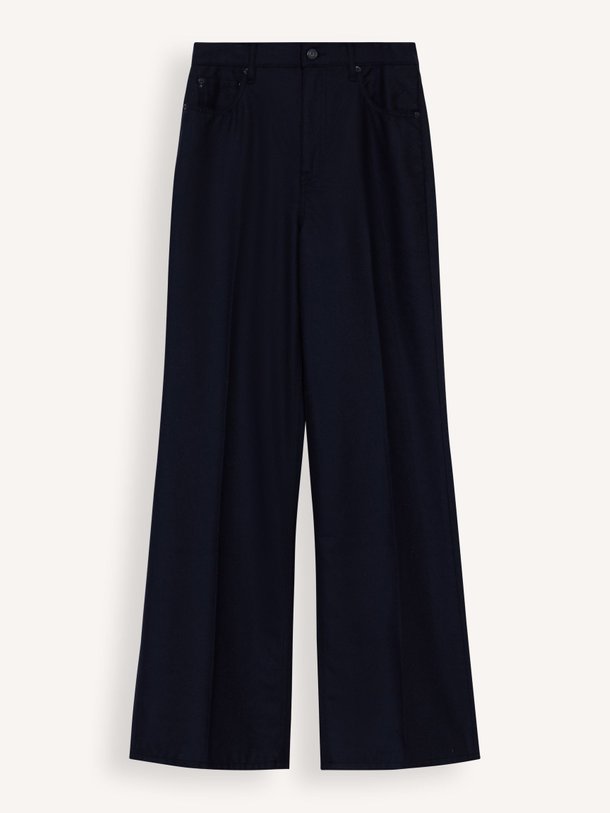 Ontdek de Enca wolmix pantalon van Laurence Bras in de kleur donkerblauw bij Orangebag. Op werkdagen voor 21:45 besteld, morgen in huis.