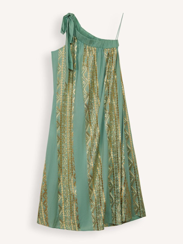 Ontdek de Katoenen maxi jurk van Greek Archaic Kori in de kleur mintgroen bij Orangebag. Op werkdagen voor 21:45 besteld, morgen in huis.