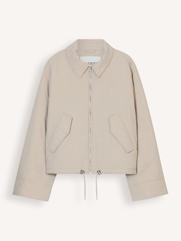 Ontdek de Geweven jack van Closed in de kleur Beige bij Orangebag. Op werkdagen voor 21:45 besteld, morgen in huis.
