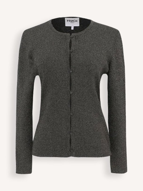 Ontdek de Leelou mohairmix vest met lurex van Frnch in de kleur zwart bij Orangebag. Op werkdagen voor 21:45 besteld, morgen in huis.