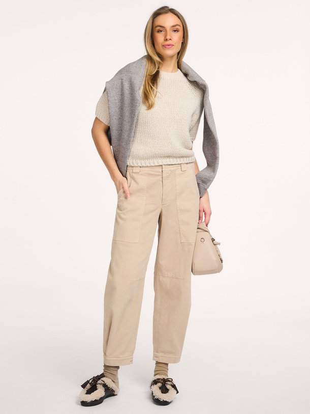 Ontdek de Katoenmix trui van Yaya in de kleur Beige bij Orangebag. Op werkdagen voor 21:45 besteld, morgen in huis.