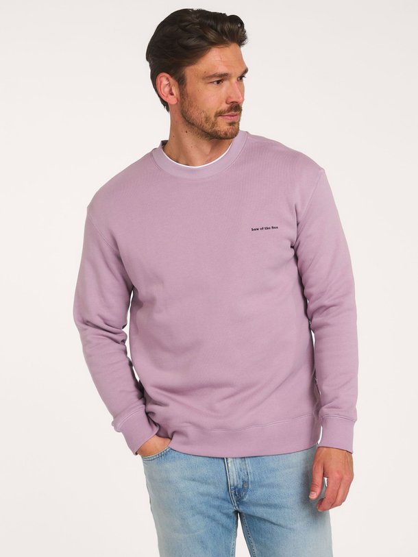 Ontdek de Themis katoenen sweater van Law of the Sea in de kleur Lila bij Orangebag. Op werkdagen voor 21:45 besteld, morgen in huis.