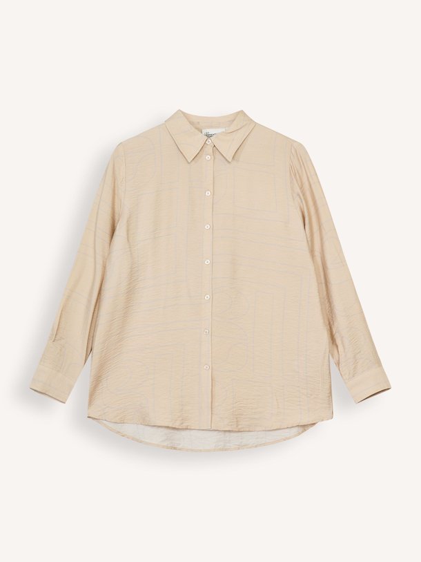 Ontdek de Kelly viscosemix blouse met print van My Essential Wardrobe in de kleur beige bij Orangebag. Op werkdagen voor 21:45 besteld, morgen in huis.
