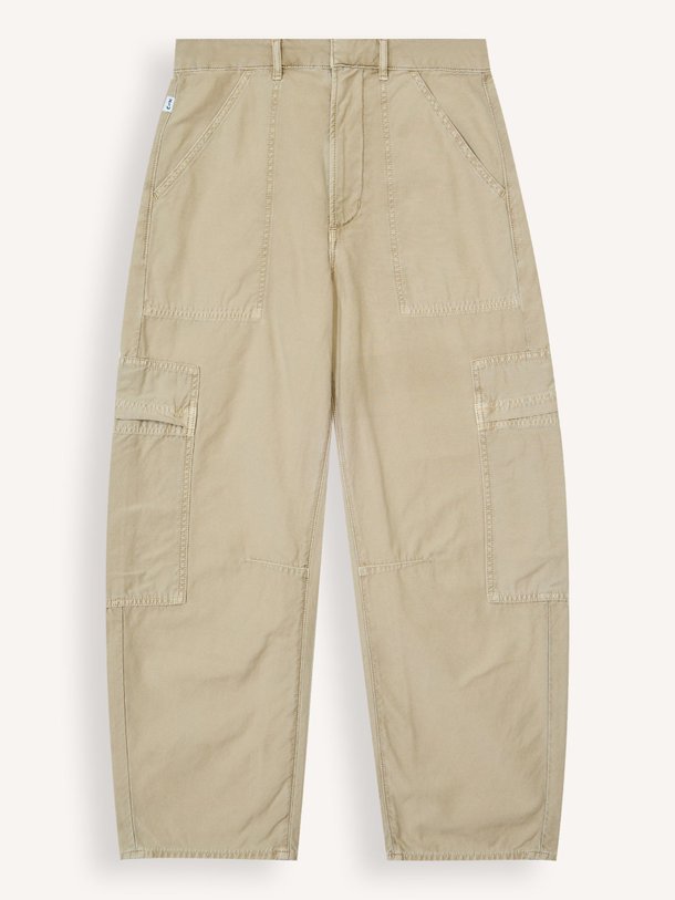 Ontdek de Marcelle katoenen cargo broek van Citizens of Humanity in de kleur Beige bij Orangebag. Op werkdagen voor 21:45 besteld, morgen in huis.