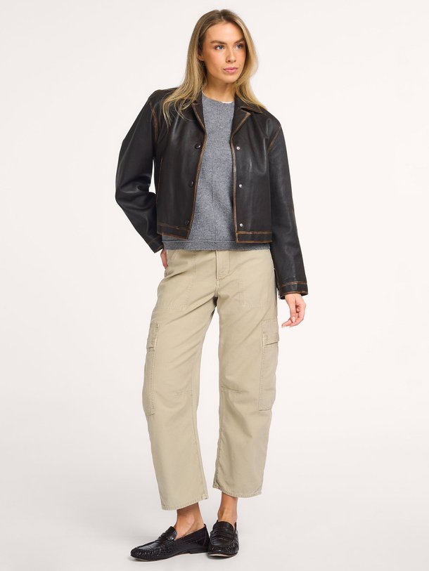 Ontdek de Marcelle katoenen cargo broek van Citizens of Humanity in de kleur Beige bij Orangebag. Op werkdagen voor 21:45 besteld, morgen in huis.