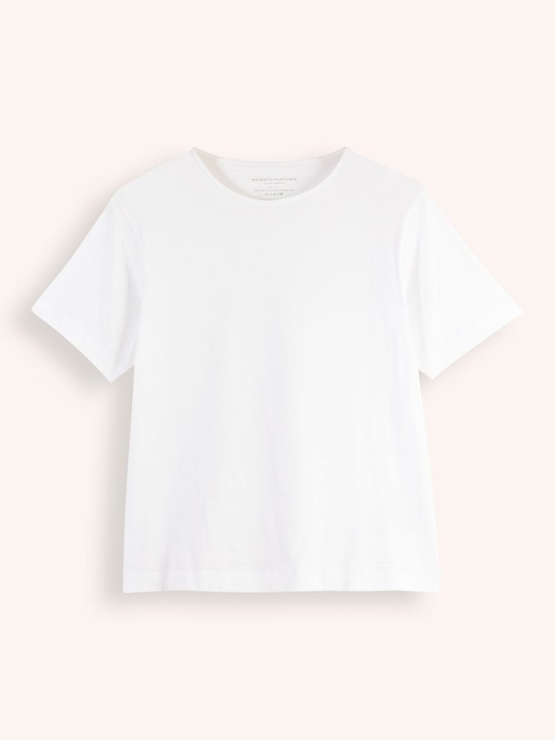 Majestic Filatures M007 Organic Cotton T-Shirt - Wit Ontdek de M007 Organic cotton T-shirt van Majestic Filatures in de kleur wit bij Orangebag. Op werkdagen voor 21:45 besteld, morgen in huis.