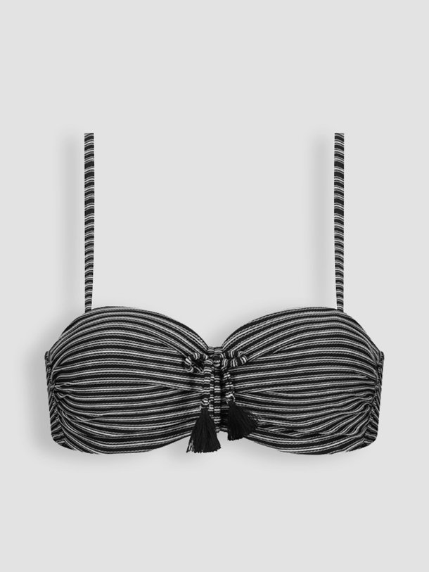 Ontdek de Boho Bliss voorgevormde bikinitop met dessin van Cyell in de kleur zwart bij Orangebag. Op werkdagen voor 21:45 besteld, morgen in huis.