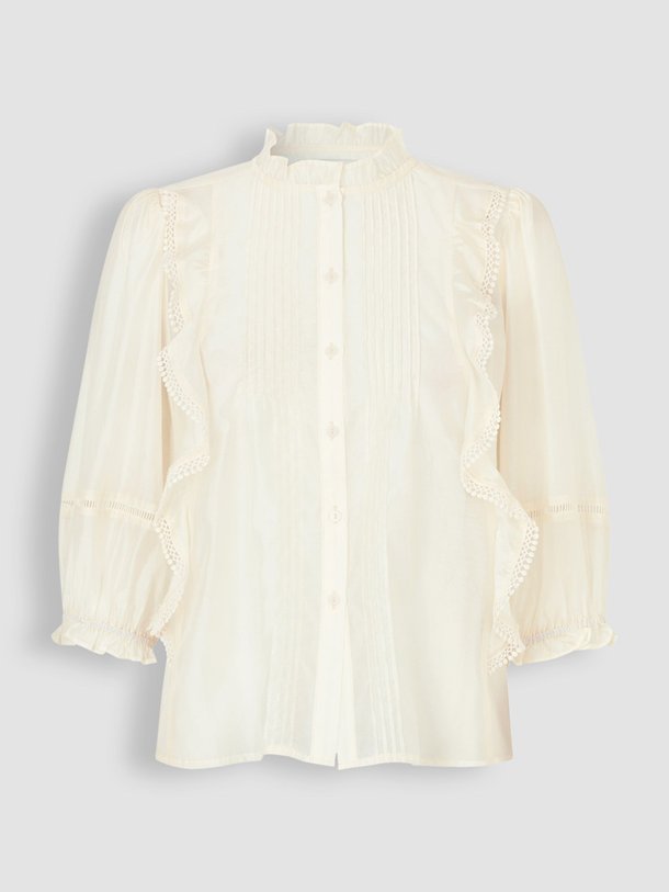 Ontdek de Vida tencelmix blouse van Lollys Laundry in de kleur ecru bij Orangebag. Op werkdagen voor 21:45 besteld, morgen in huis.