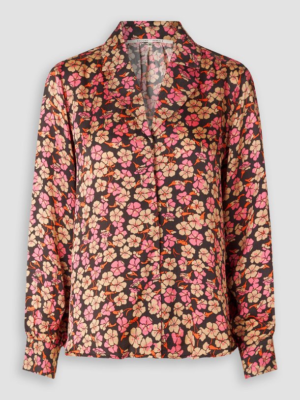 Ontdek de Victory viscose blouse met print van Second Female in de kleur roze bij Orangebag. Op werkdagen voor 21:45 besteld, morgen in huis.