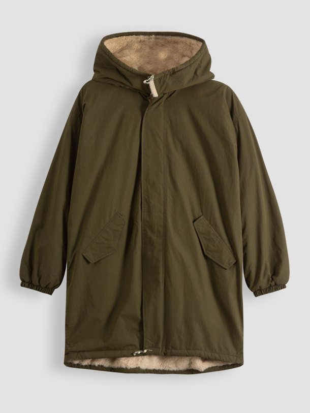 Ontdek de Laos katoenmix parka van Bellerose in de kleur olijfgroen bij Orangebag. Op werkdagen voor 21:45 besteld, morgen in huis.