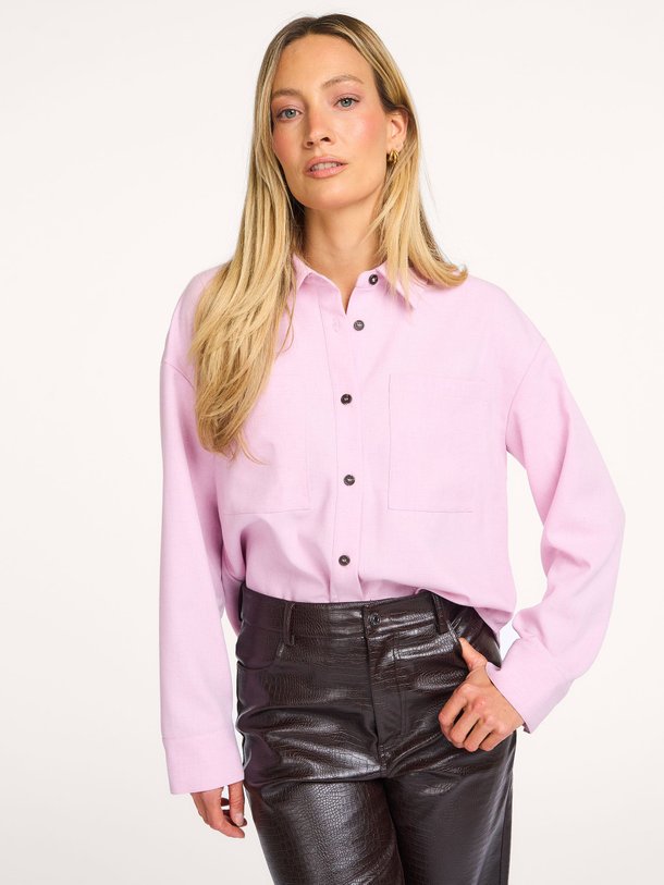 Ontdek de Sophie linnenmix blouse van Modstrom in de kleur Roze bij Orangebag. Op werkdagen voor 21:45 besteld, morgen in huis.
