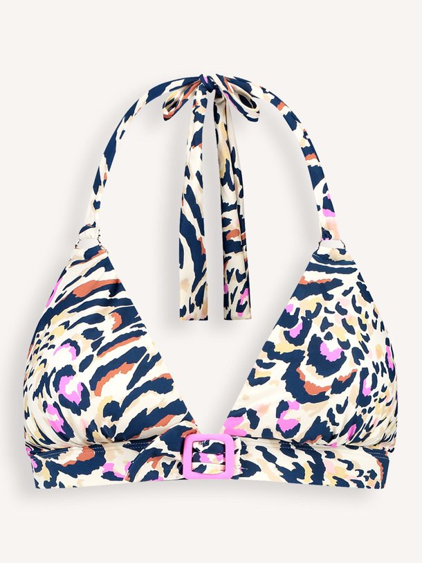 Ontdek de Wildlife voorgevormde bikinitop van Cyell in de kleur donkerblauw bij Orangebag. Op werkdagen voor 21:45 besteld, morgen in huis.