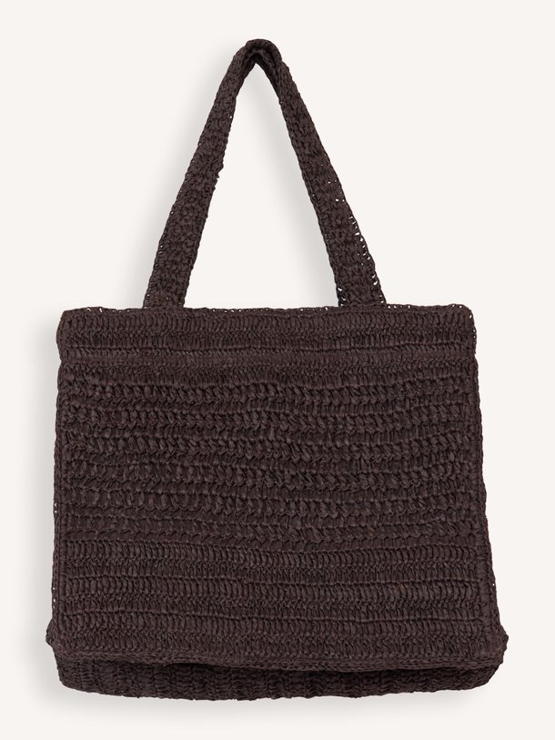 Ontdek de Donuin gevlochten shoper van La Fee Maraboutee in de kleur donkerbruin bij Orangebag. Op werkdagen voor 21:45 besteld, morgen in huis.