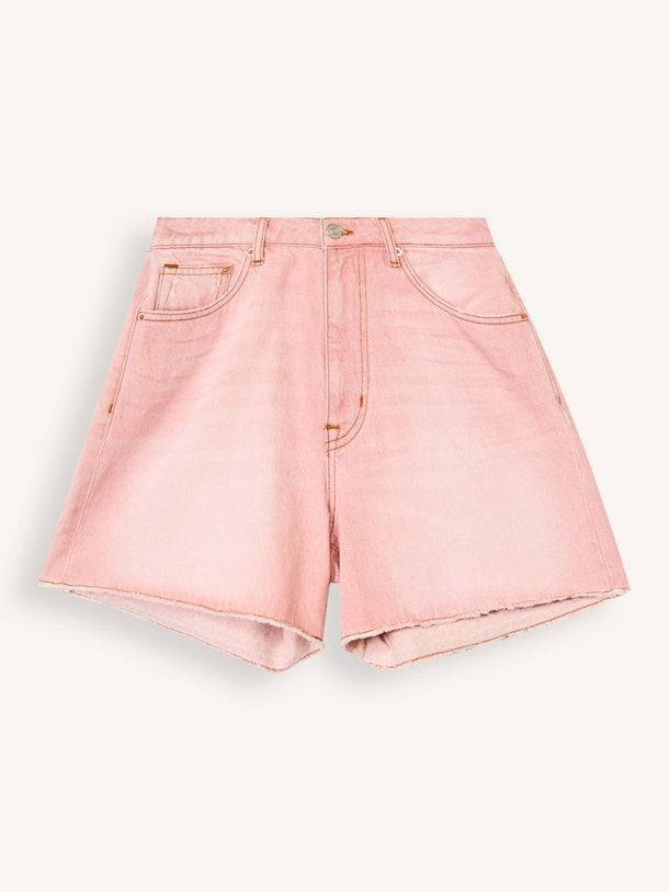 Ontdek de Pactol high waist loose fit short van Bellerose in de kleur Roze bij Orangebag. Op werkdagen voor 21:45 besteld, morgen in huis.