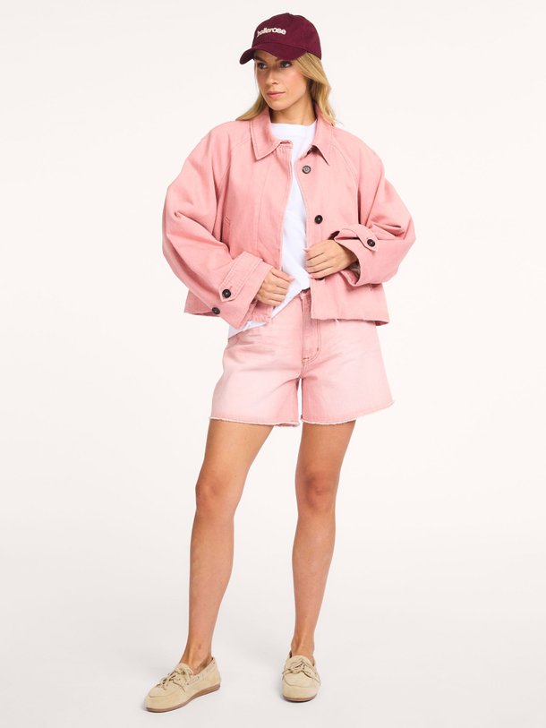 Ontdek de Pactol high waist loose fit short van Bellerose in de kleur Roze bij Orangebag. Op werkdagen voor 21:45 besteld, morgen in huis.