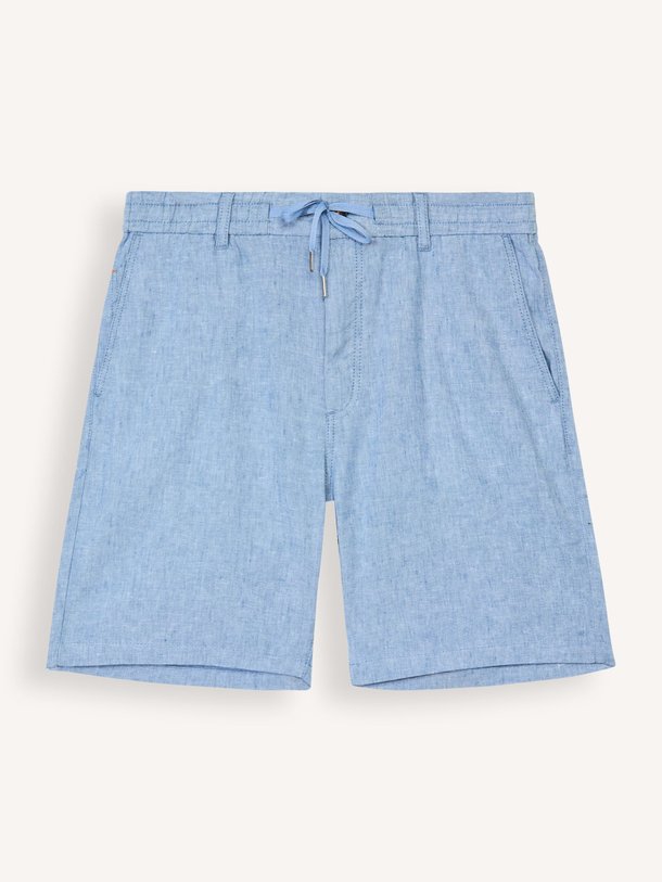 Ontdek de Linnenmix short van Boss in de kleur blauw bij Orangebag. Op werkdagen voor 21:45 besteld, morgen in huis.
