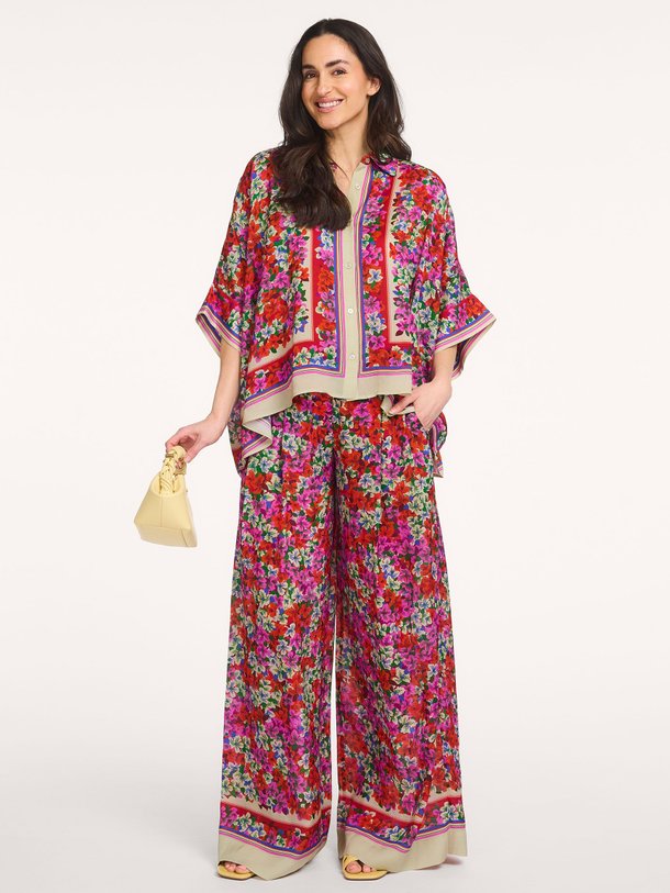 Ontdek de Joek viscose/zijdemix broek van Essentiel Antwerp in de kleur Paars bij Orangebag. Op werkdagen voor 21:45 besteld, morgen in huis.