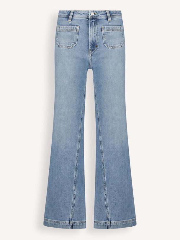 Ontdek de High waist flared fit stretch jeans van Summum in de kleur blauw bij Orangebag. Op werkdagen voor 21:45 besteld, morgen in huis.