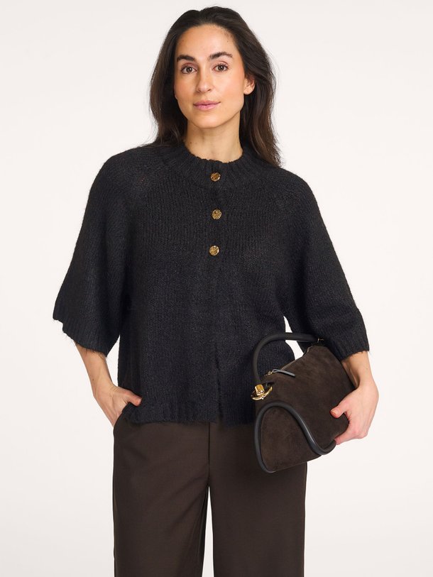 Ontdek de Benuta wolmix vest van Neo Noir in de kleur Donkerbruin bij Orangebag. Op werkdagen voor 21:45 besteld, morgen in huis.