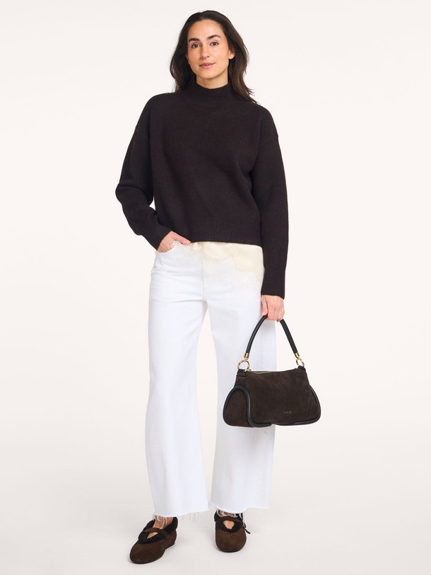 Ontdek de Paulina wolmix trui van Neo Noir in de kleur Donkerbruin bij Orangebag. Op werkdagen voor 21:45 besteld, morgen in huis.