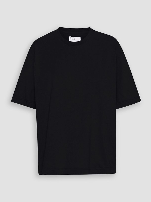 Ontdek de Organic cotton oversized top van Colorful Standard in de kleur zwart bij Orangebag. Op werkdagen voor 21:45 besteld, morgen in huis.