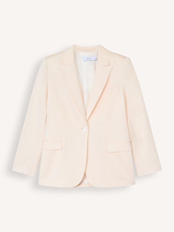 Ontdek de Sylvie viscose blazer van Iro in de kleur poeder bij Orangebag. Op werkdagen voor 21:45 besteld, morgen in huis.