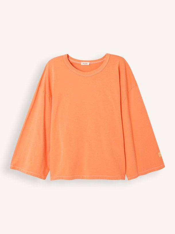 Ontdek de Fizvalley katoenen longsleeve van American Vintage in de kleur Oranje bij Orangebag. Op werkdagen voor 21:45 besteld, morgen in huis.