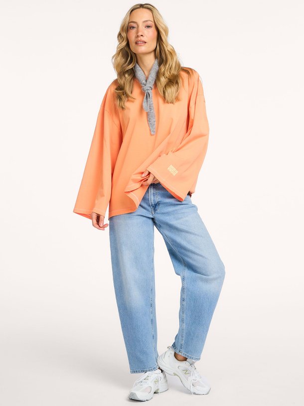 Ontdek de Fizvalley katoenen longsleeve van American Vintage in de kleur Oranje bij Orangebag. Op werkdagen voor 21:45 besteld, morgen in huis.