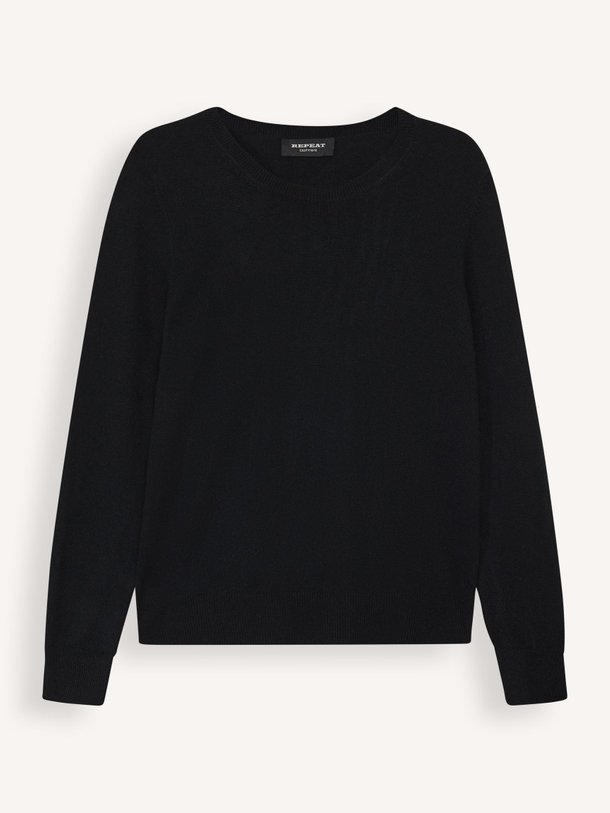 Ontdek de Organic cashmere trui van Repeat in de kleur zwart bij Orangebag. Op werkdagen voor 21:45 besteld, morgen in huis.