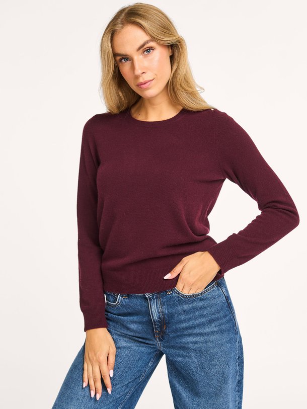 Ontdek de Organic cashmere trui van Repeat in de kleur bordeauxrood bij Orangebag. Op werkdagen voor 21:45 besteld, morgen in huis.