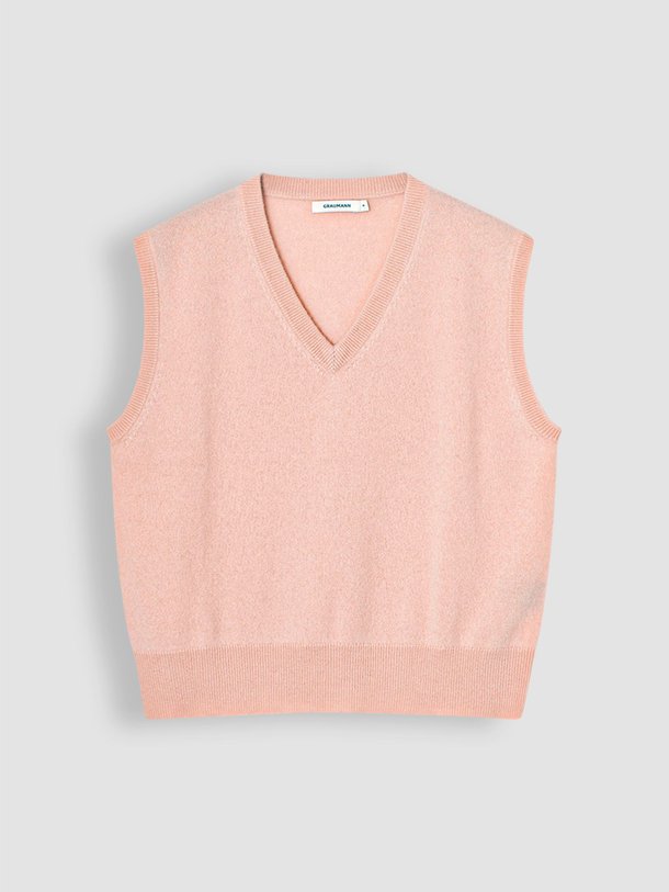 Ontdek de Kama cashmere top van Graumann in de kleur poeder bij Orangebag. Op werkdagen voor 21:45 besteld, morgen in huis.